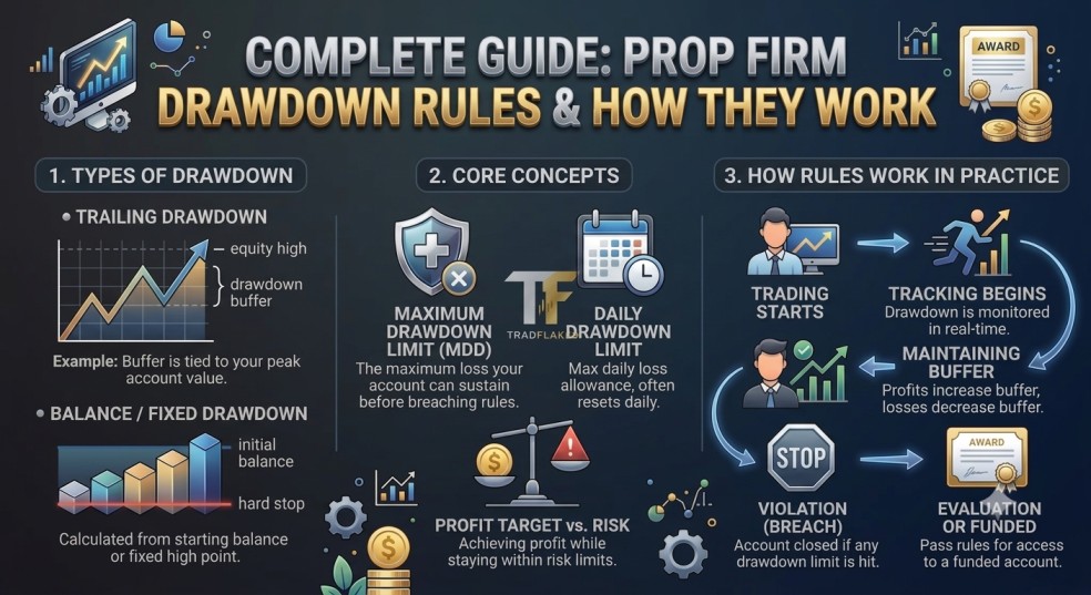 What Are Prop Firm Drawdown Rules? How Do They Work? Complete Guide for Traders